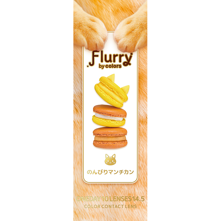 フルーリー ワンデー のんびりマンチカン
