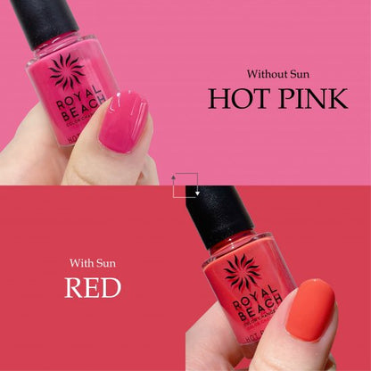 【ROYAL BEACH】<br> カラーチェンジネイル<br> 08. H.PINK⇔RED